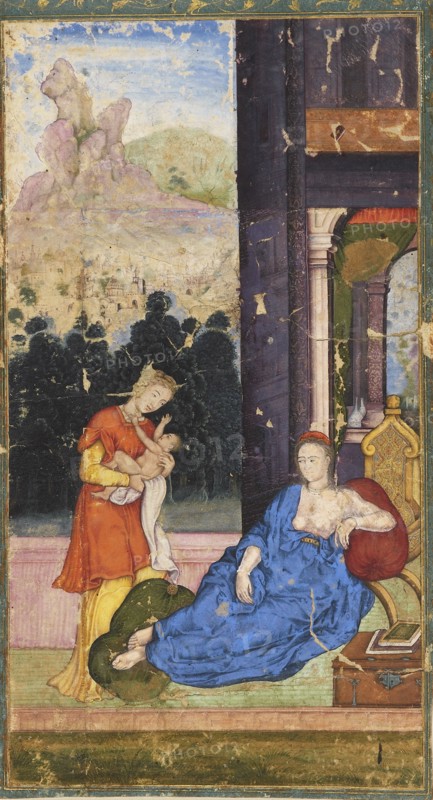 Madonna and child, early 17th century. Artist: Unknown.