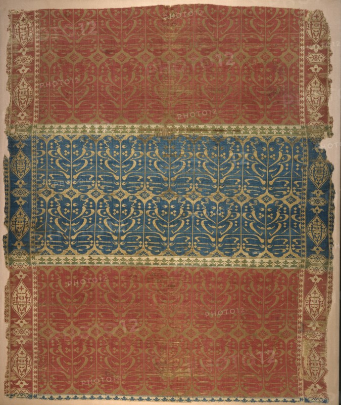 Fragment of a cenotaph cover, 1710-1711. Artists: Unknown, Husayn ibn Ali.