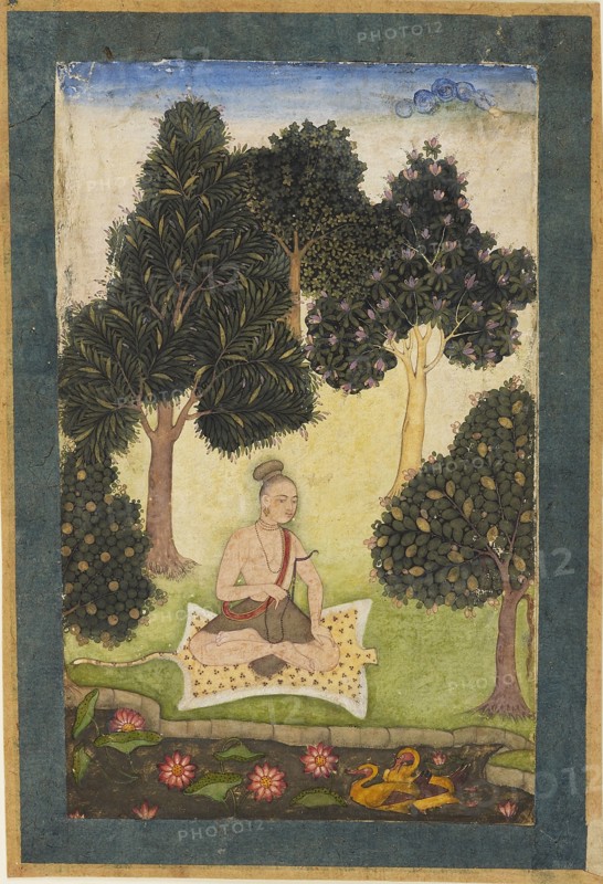Yogini in the forest, c1620. Artist: Unknown.