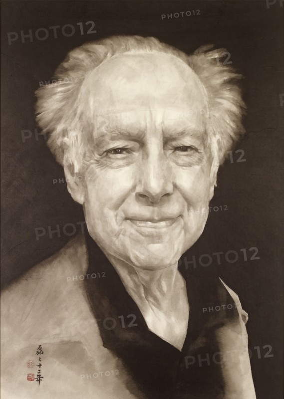 Portrait of Michael Sullivan, 2012. Artist: Qu Leilei.