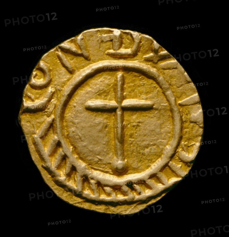Crondall coin no. 59; Anglo-Saxon Coin, 7th century. Artist: Unknown.