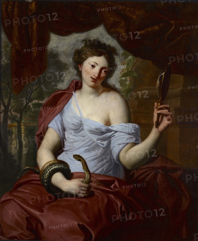 Prudence, late 17th century. Artists: Unknown, Anon.