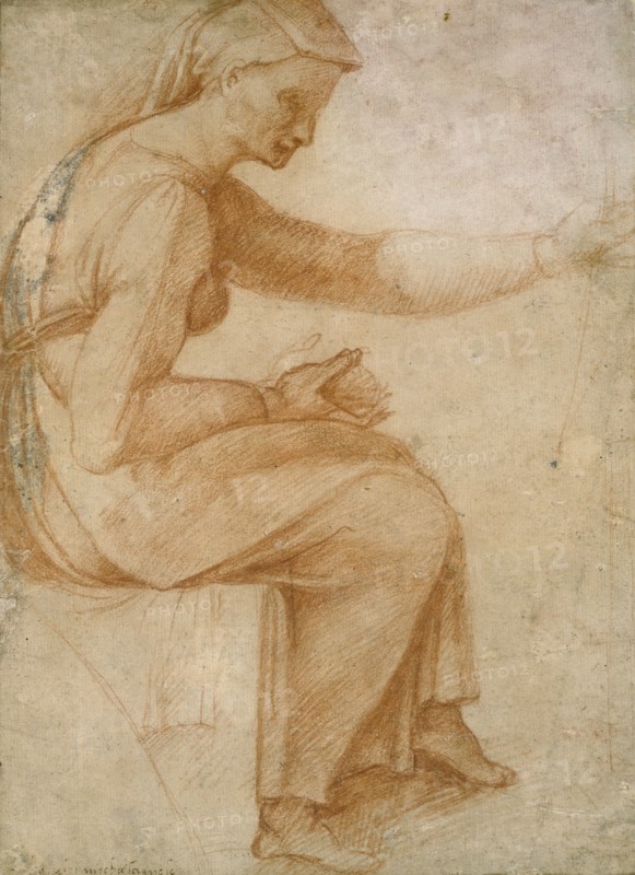 Detail from the Sistine Ceiling, 1508-1512. Artist: Unknown.