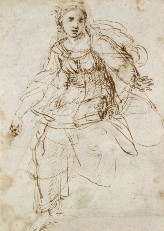 Allegorical Figure of Theology, early 16th century. Artist: Raphael.
