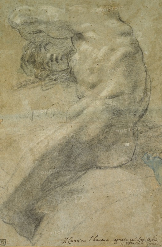 Study of a nude Man, 1560-1609.