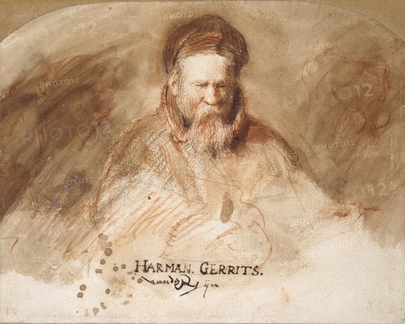 Portrait of an Old Man (Rembrandt's father), 1625-1630. Artist: School of Rembrandt van Rijn.