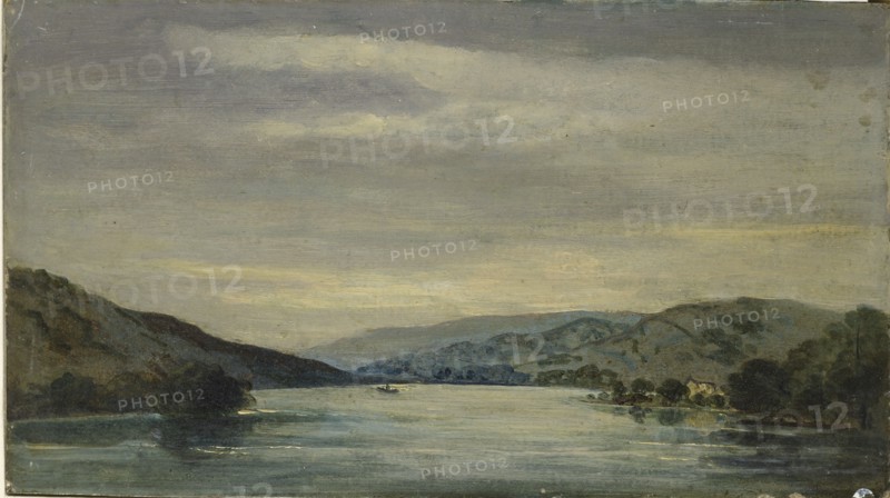 Coniston Water, 1838. Artist: David Charles Read.