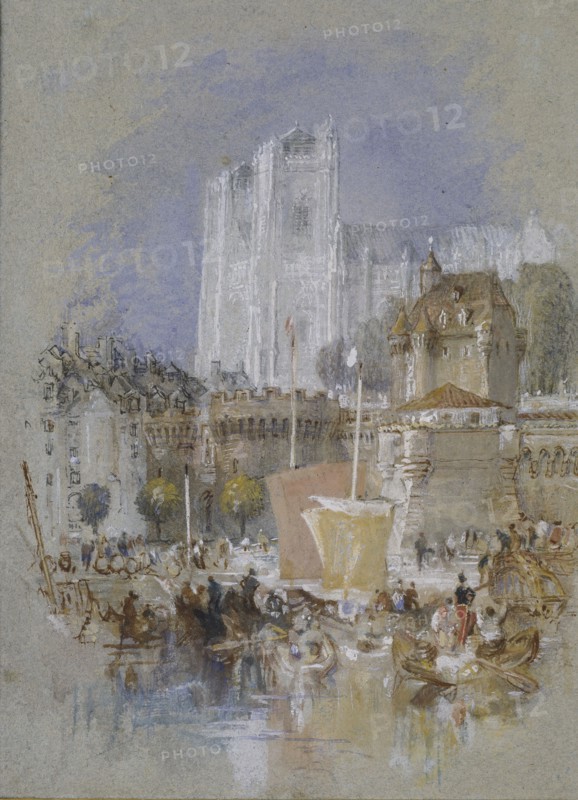 Nantes, 1826-1830. Artist: JMW Turner.