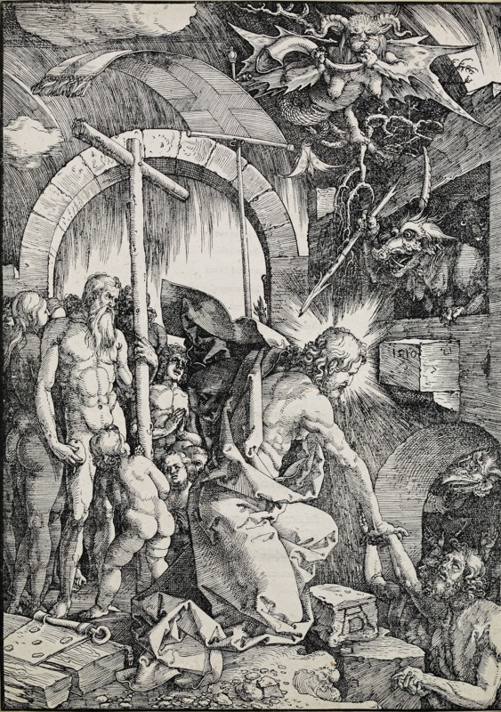 Christ in Limbo, 1510. Artist: Albrecht Durer.