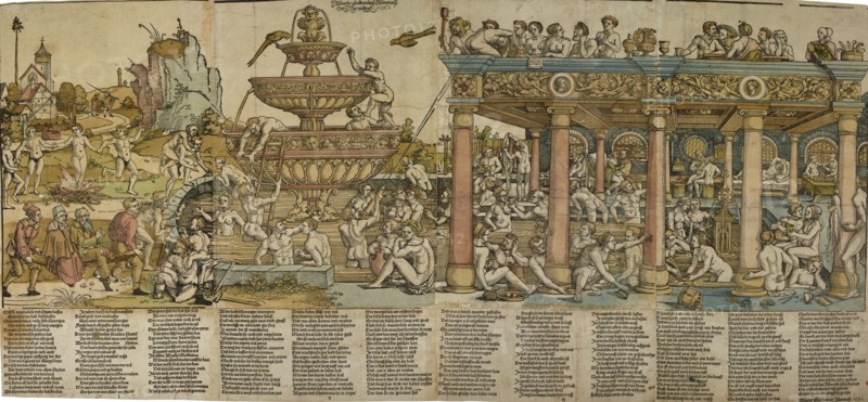 The Fountain of Youth, 1531. Artist: Sebald Beham.
