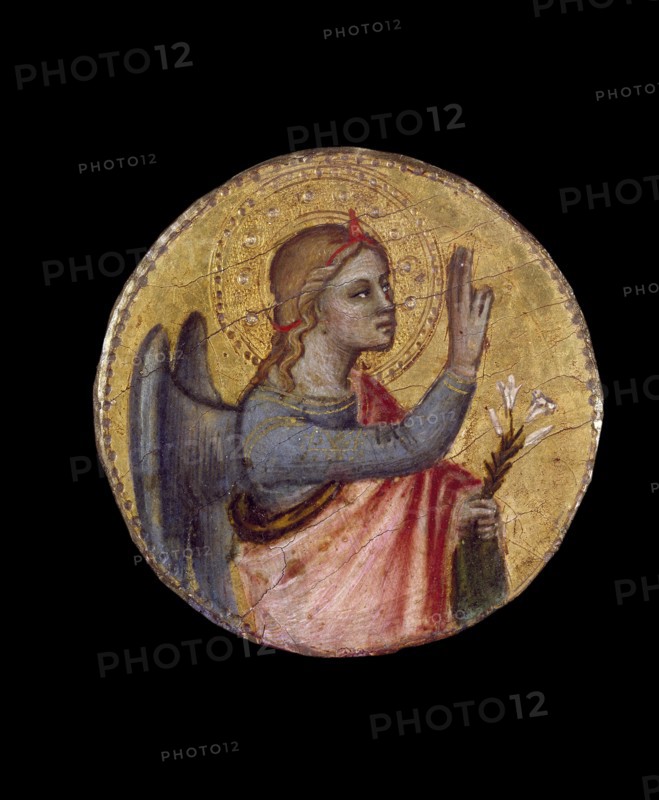 The Angel of the Annunciation, 14th century. Artist: Andrea di Cione.