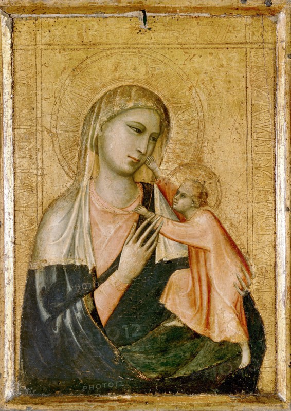 The Virgin and Child, c1310. Artist: Giotto.