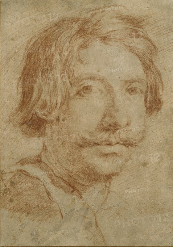 Self-portrait, c1630s. Artist: Gian Lorenzo Bernini.