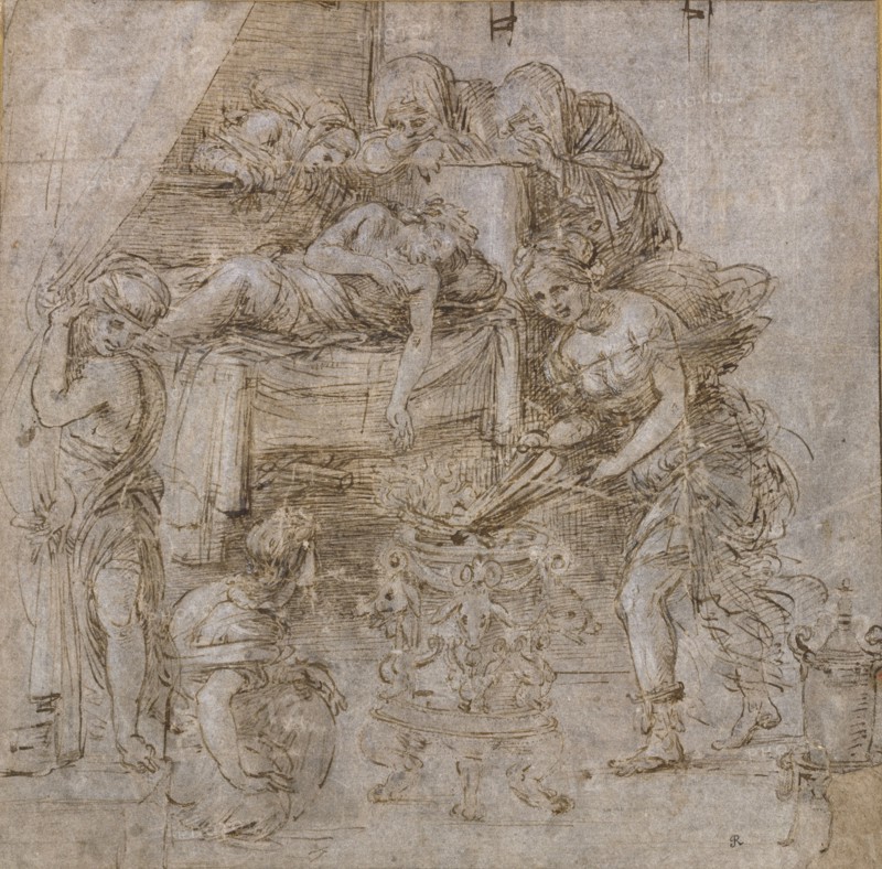 The Death of Meleager, c1490s. Artist: Filippino Lippi.
