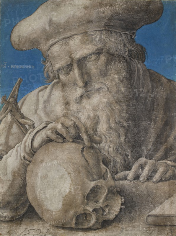 St Jerome, 1521. Artist: Lucas van Leyden.
