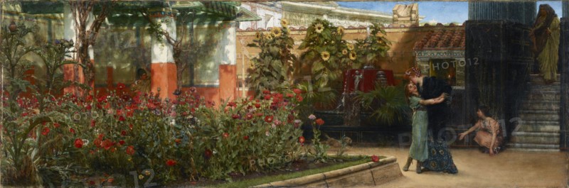 A Hearty Welcome, pre 1878. Artist: Sir Lawrence Alma-Tadema.