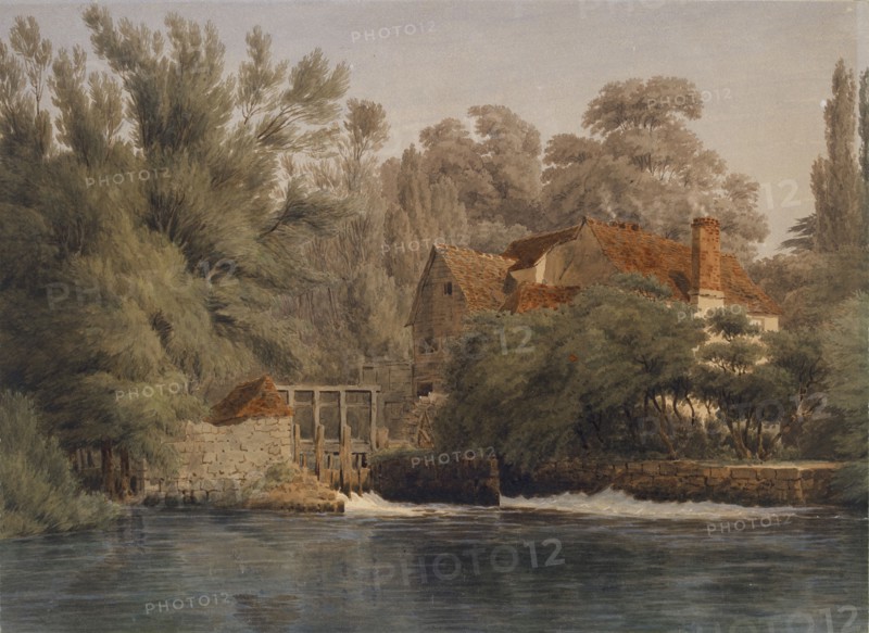 Iffley Mill, c1840s Artist: William Turner.