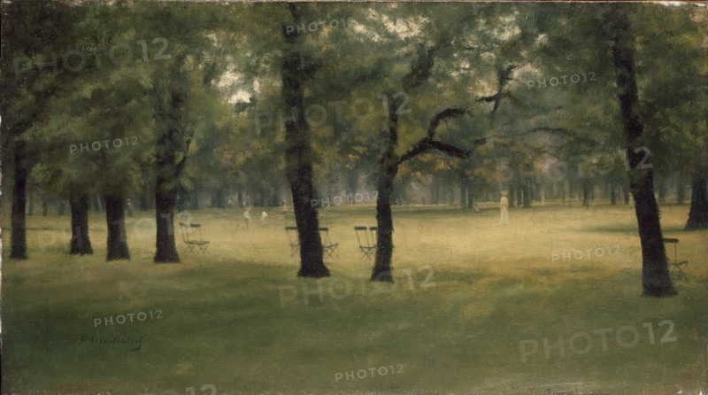 Kensington Gardens, c1890. Artist: Paul Fordyce Maitland.