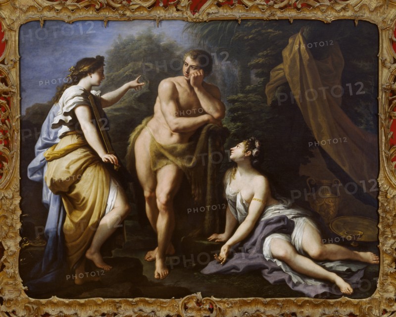 The Choice of Hercules, 1712. Artist: Paolo de' Matteis.