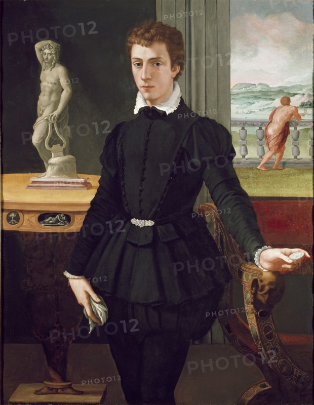 Portrait of a young Man, post 1560. Artist: Alessandro Allori.