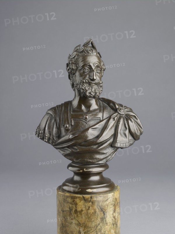 Bust of King Henri IV of France, 18th century (1701-1800). Artist: Unknown.
