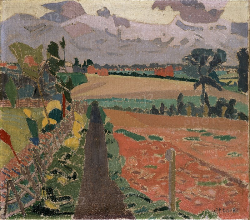 The Cinder Path, 1912. Artist: Spencer Gore.