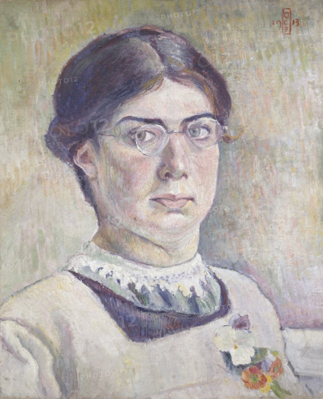 Self-portrait, 1913. Artist: Orovida Camille Pissarro.