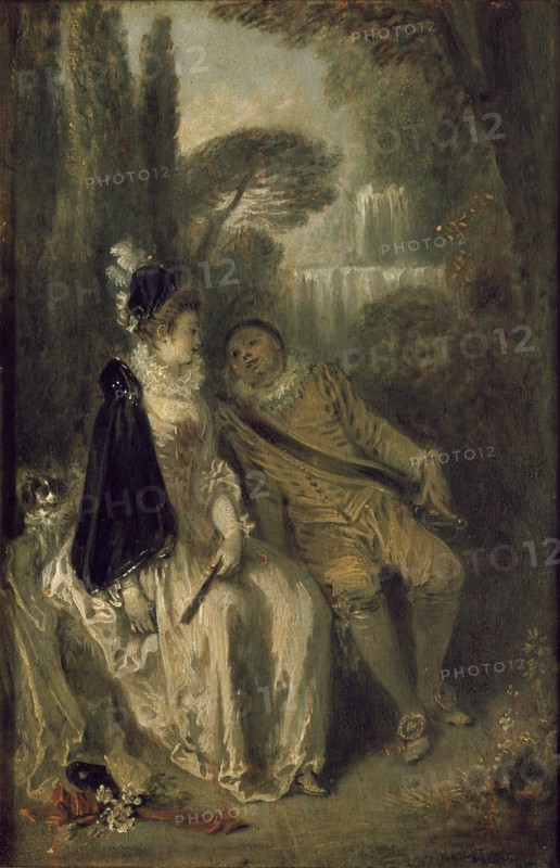 Le Repos Gracieux, c1713. Artist: Jean-Antoine Watteau.