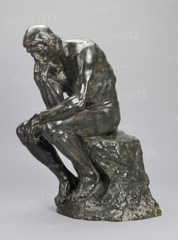 The Thinker, 1904. Artist: Auguste Rodin.