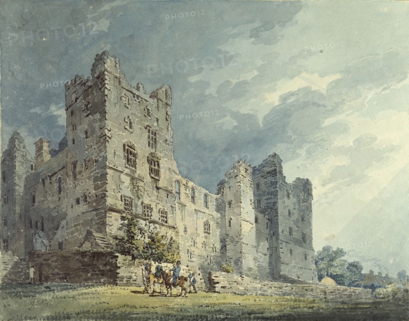 Bolton Castle, Yorkshire, 1795-1802. Artist: Thomas Girtin.