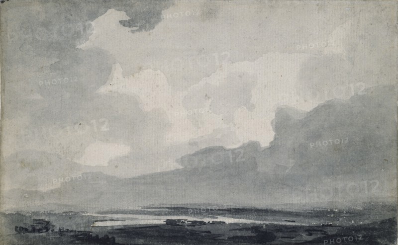 Moorland View, c1800. Artist: Thomas Girtin.