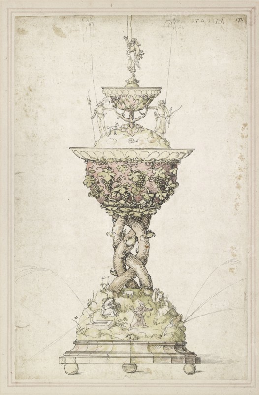 Design for a Table Fountain, 1509. Artist: Albrecht Durer.