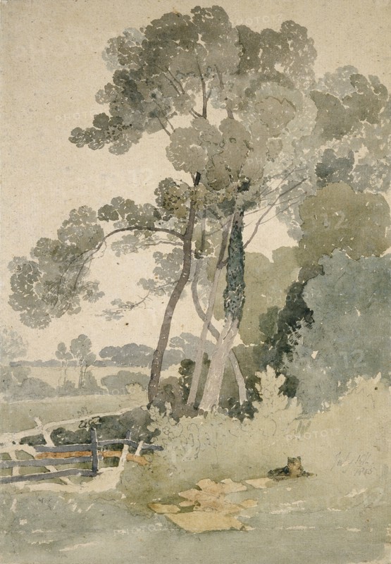 Near Brandsby, Yorkshire, 1865. Artist: John Sell Cotman.