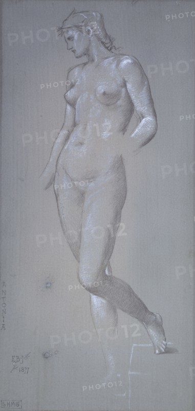 Antonia, 1877. Artist: Sir Edward Coley Burne-Jones.