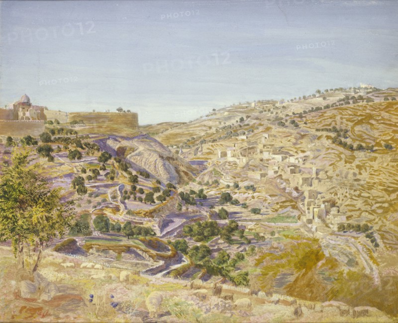 View of Jerusalem, 1854. Artist: Thomas Seddon.