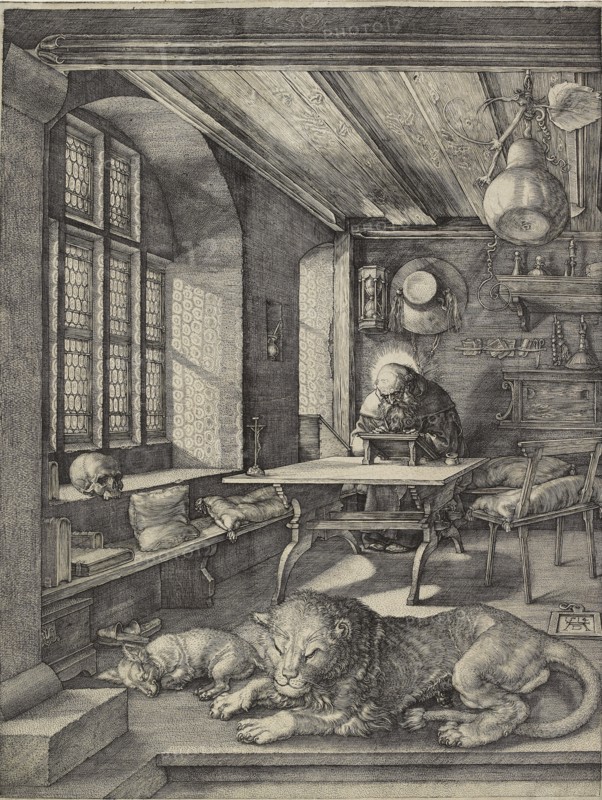 St Jerome in his study, 1514. Artist: Albrecht Durer.