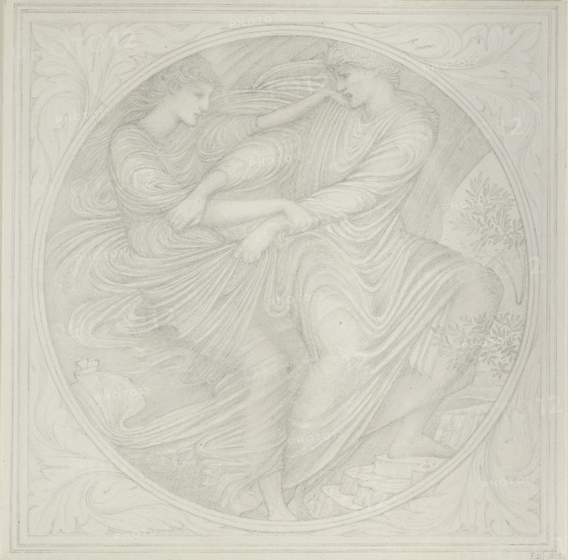 Orpheus Looks Back, 1872-1875. Artist: Sir Edward Coley Burne-Jones.