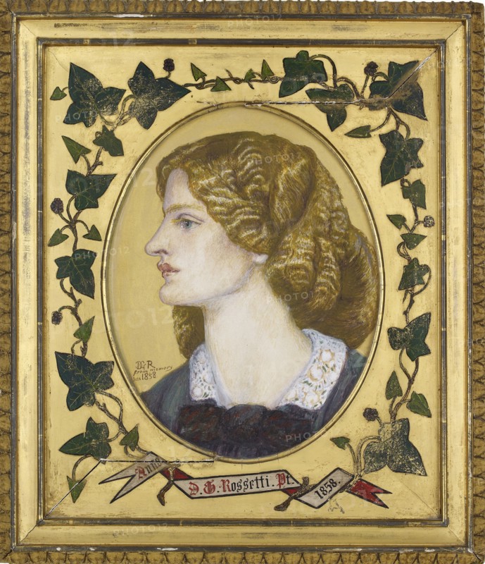 Ruth Herbert, 1858. Artist: Dante Gabriel Rossetti.