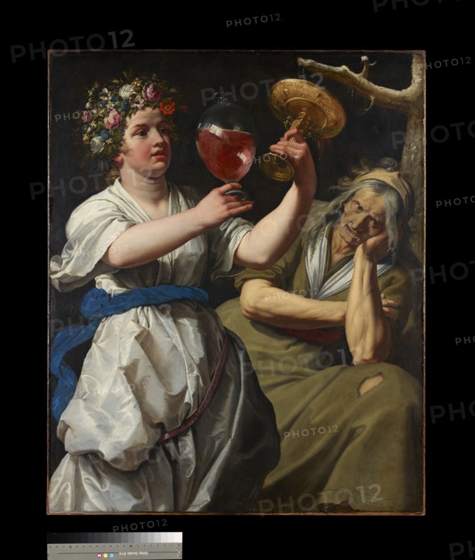 Allegory of Joy and Melancholy, 1628. Artist: Abraham Janssens.