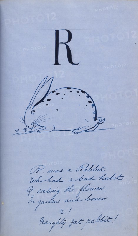 Nonsense Alphabet-R, 1860. Artist: Edward Lear.