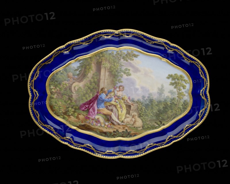 Tray, 1772. Artist: Unknown.