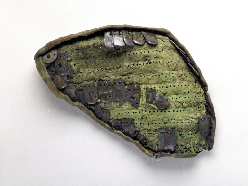 Bronze scale armour fragment, 5th century BC. Artist: Unknown.