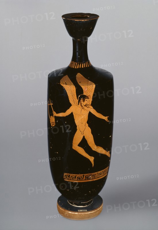 Attic red-figure lekythos, c480 BC. Artist: Unknown.