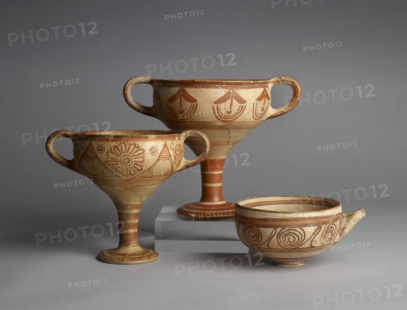 Kylix, Late Helladic IIIA2 Period, c1375-c1300BC. Artist: Unknown.