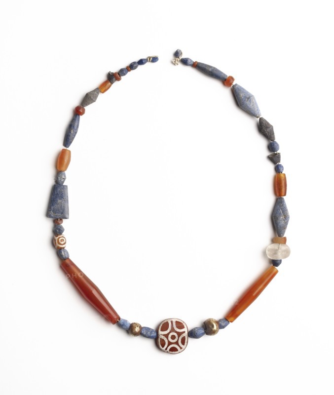 Bead necklace, Early Dynastic (E.D.) III, c2900-2350BC. Artist: Unknown.