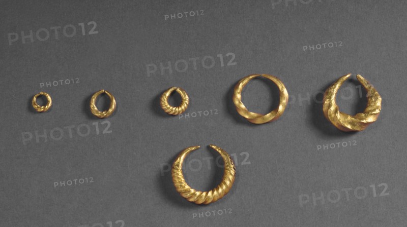 Earrings, Bronze Age, Carcassonne, c2600 -c750BC. Artist: Unknown.