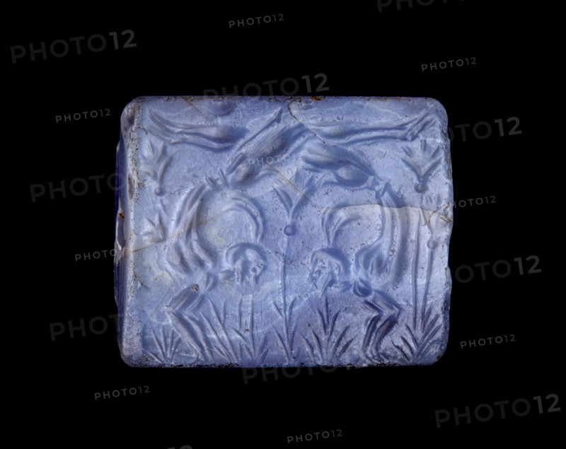 Seal, Middle Minoan III Period - Late Minoan I Period, c1800-c1450BC. Artist: Unknown.