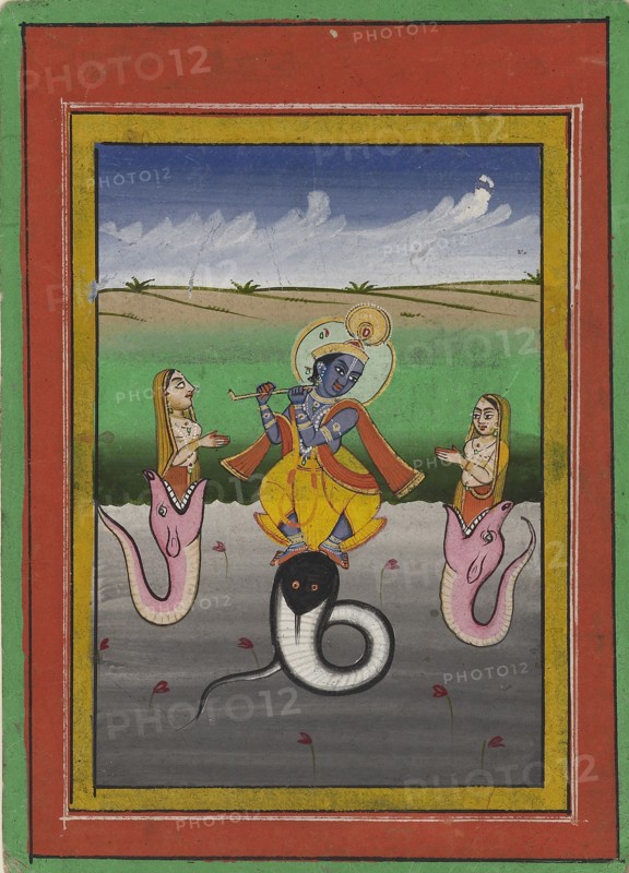 Krishna Kaliyamardaka, early 20th century. Artist: Unknown.