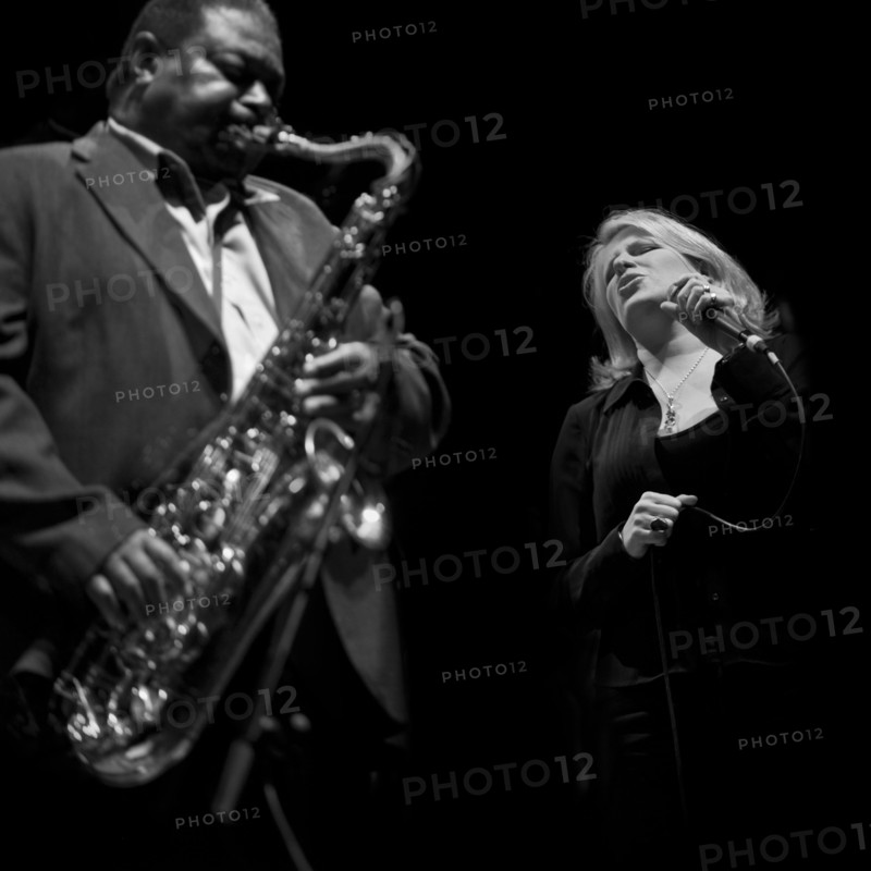 Pee Wee Ellis and Clare Teal, 2015. Artist: Alan John Ainsworth.