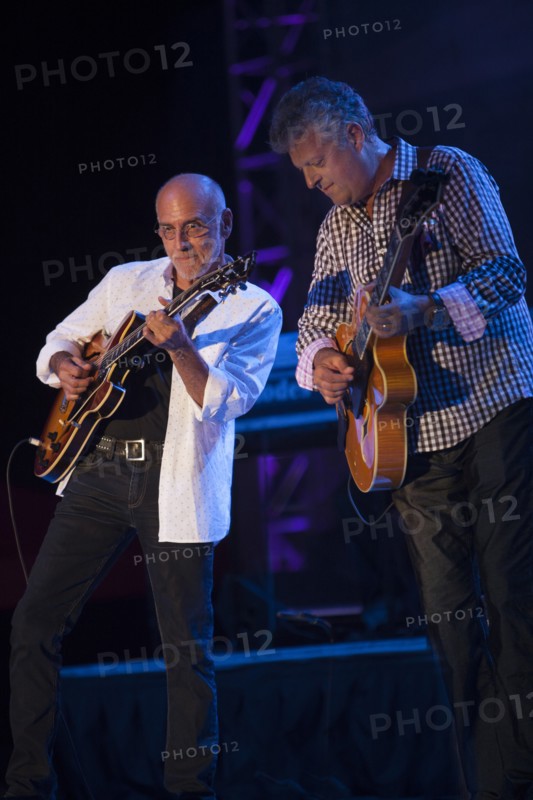 Paul Brown and Larry Carlton, 2013. Artist: Alan John Ainsworth.